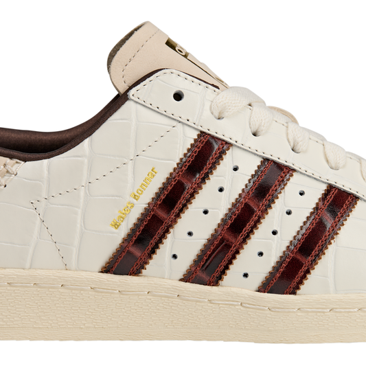 Newcop Adidas Superstar Wales Bonner White Brown Croc Zapatillas 6