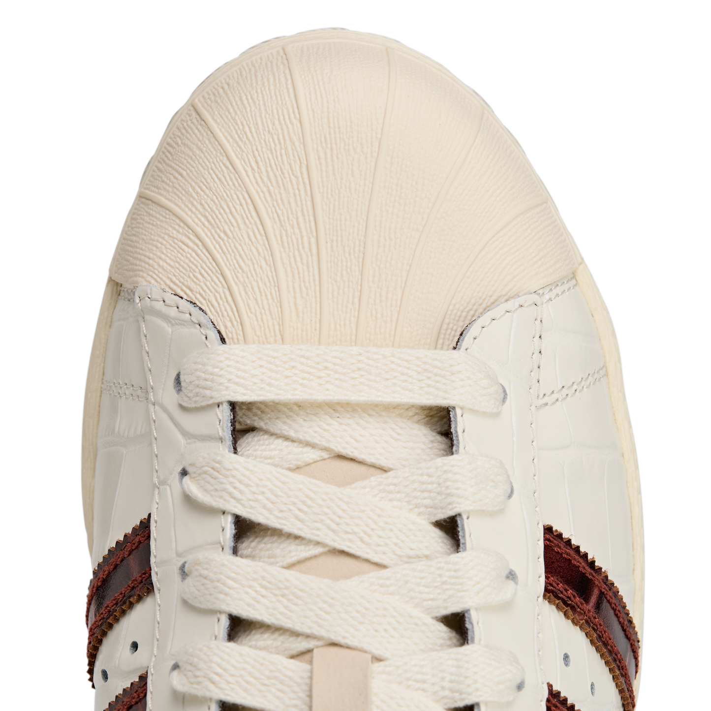 Newcop Adidas Superstar Wales Bonner White Brown Croc Zapatillas 7