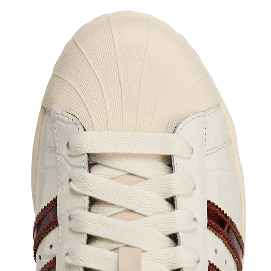 Newcop Adidas Superstar Wales Bonner White Brown Croc Zapatillas 7
