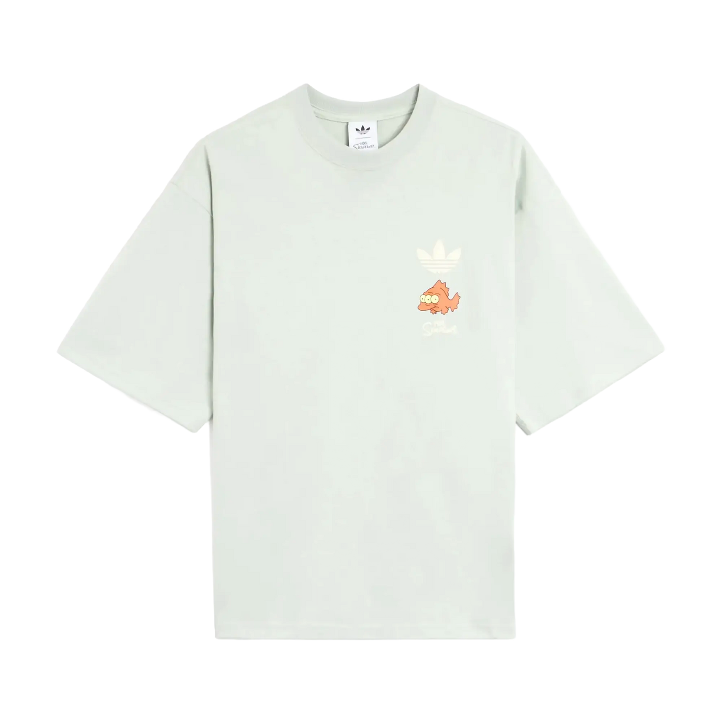 Newcop Adidas X The Simpsons Gfx Tee Linen Green Ropa 1
