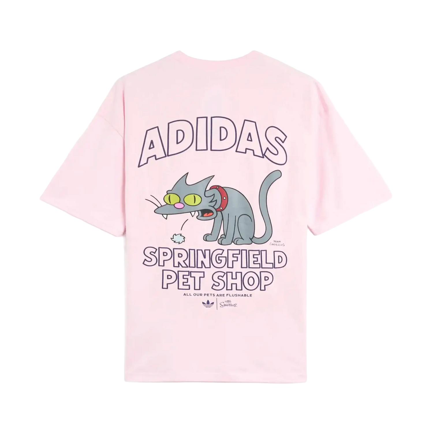 Newcop Adidas X The Simpsons Gfx Tee Pink Ropa 2