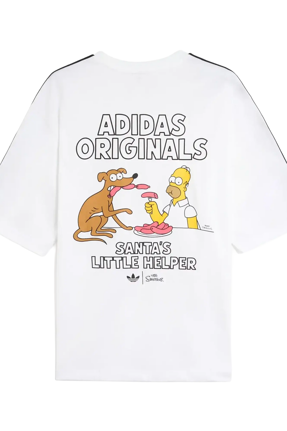 Adidas x The Simpsons GFX Tee White | Newcop