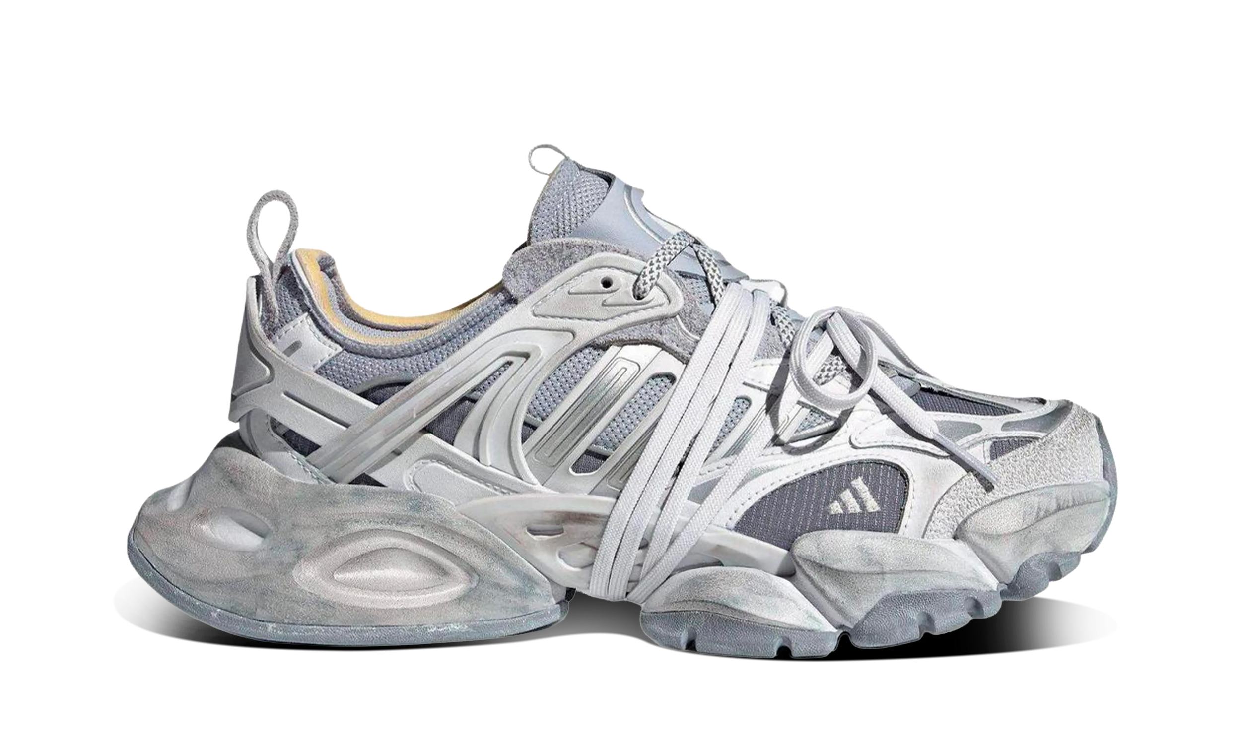 Newcop Adidas Xlg Runner Deluxe Gray Zapatillas 3