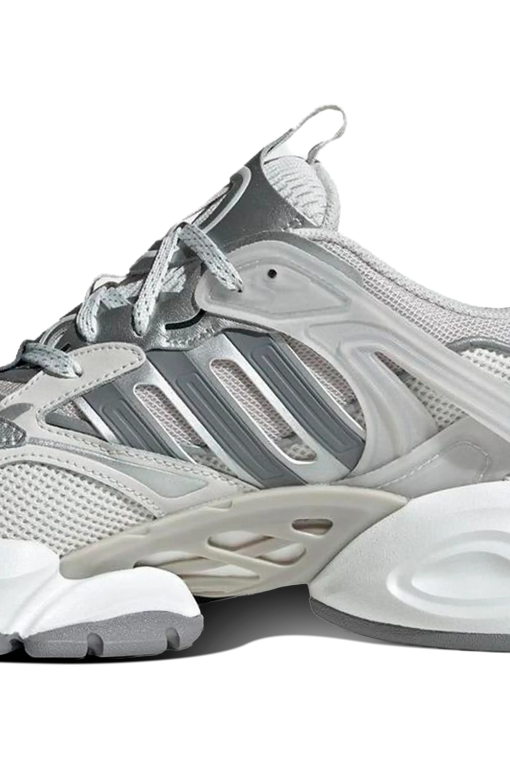 Adidas XLG Runner Deluxe Gray Silver White – Newcop