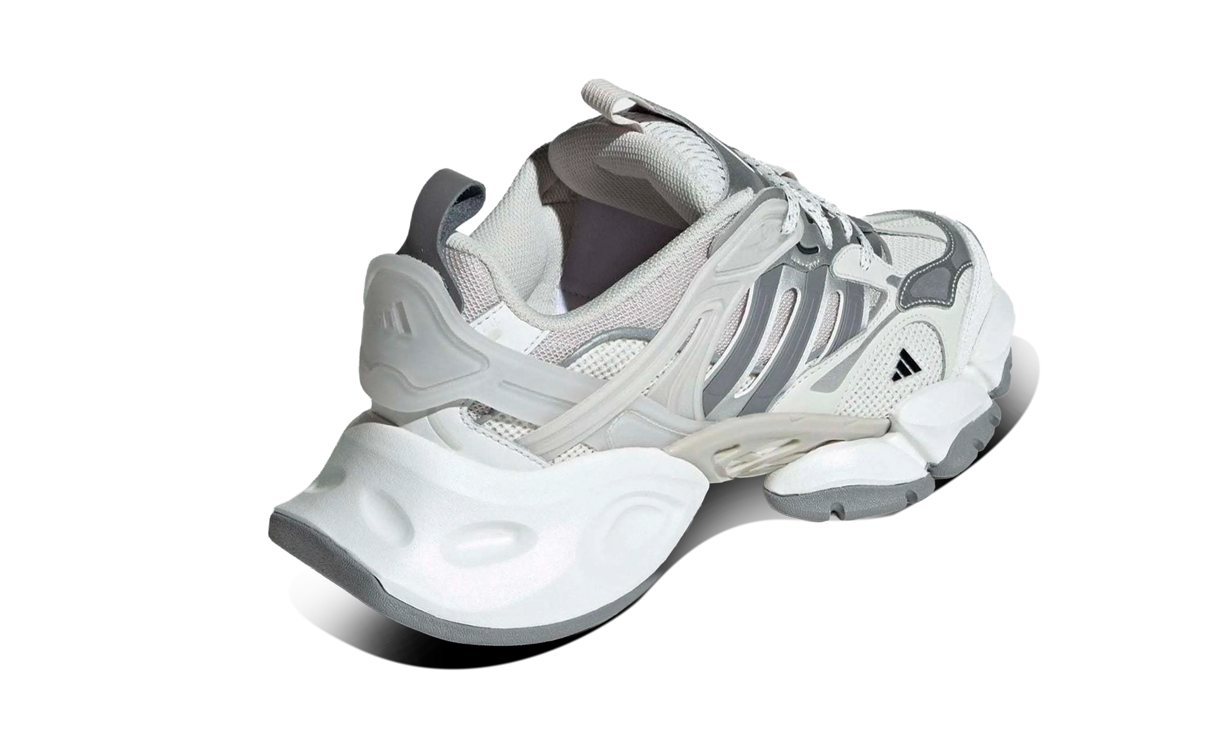 Newcop Adidas Xlg Runner Deluxe Grey Silver White Zapatillas 3