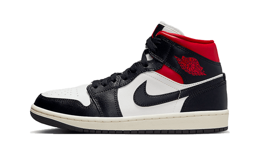 Newcop Air Jordan 1 Mid Black Gym Red Zapatillas 1