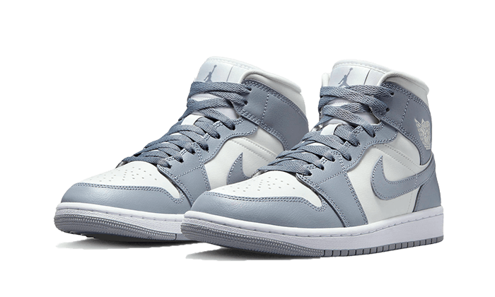 Newcop Air Jordan 1 Mid Grey Sail Zapatillas 2