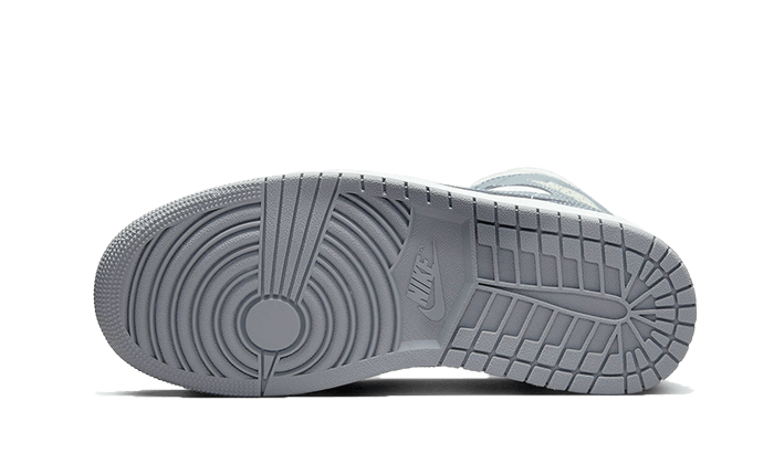 Newcop Air Jordan 1 Mid Grey Sail Zapatillas 3