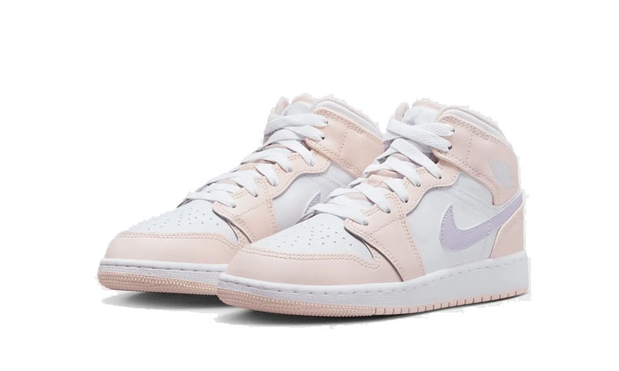 Newcop Air Jordan 1 Mid Gs Pink Wash Zapatillas 2