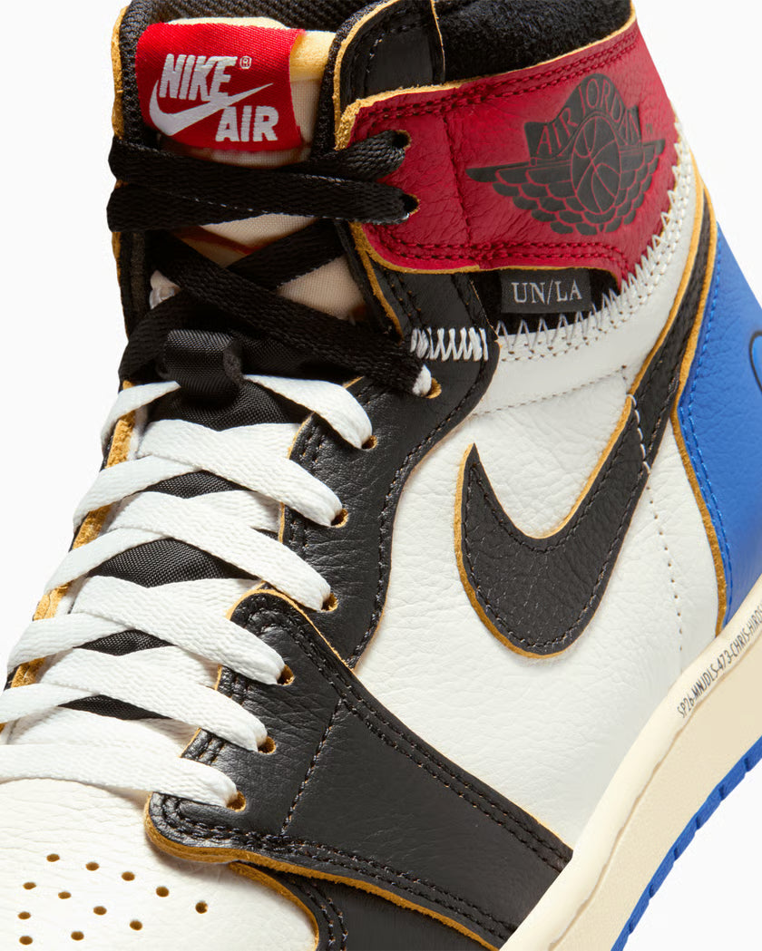 Newcop Air Jordan 1 Retro High Og Sp Fragment X Union La Varsity Red Sport Royal Zapatillas 3