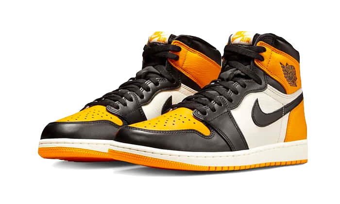 Newcop Air Jordan 1 Retro High Og Yellow Toe Zapatillas 2