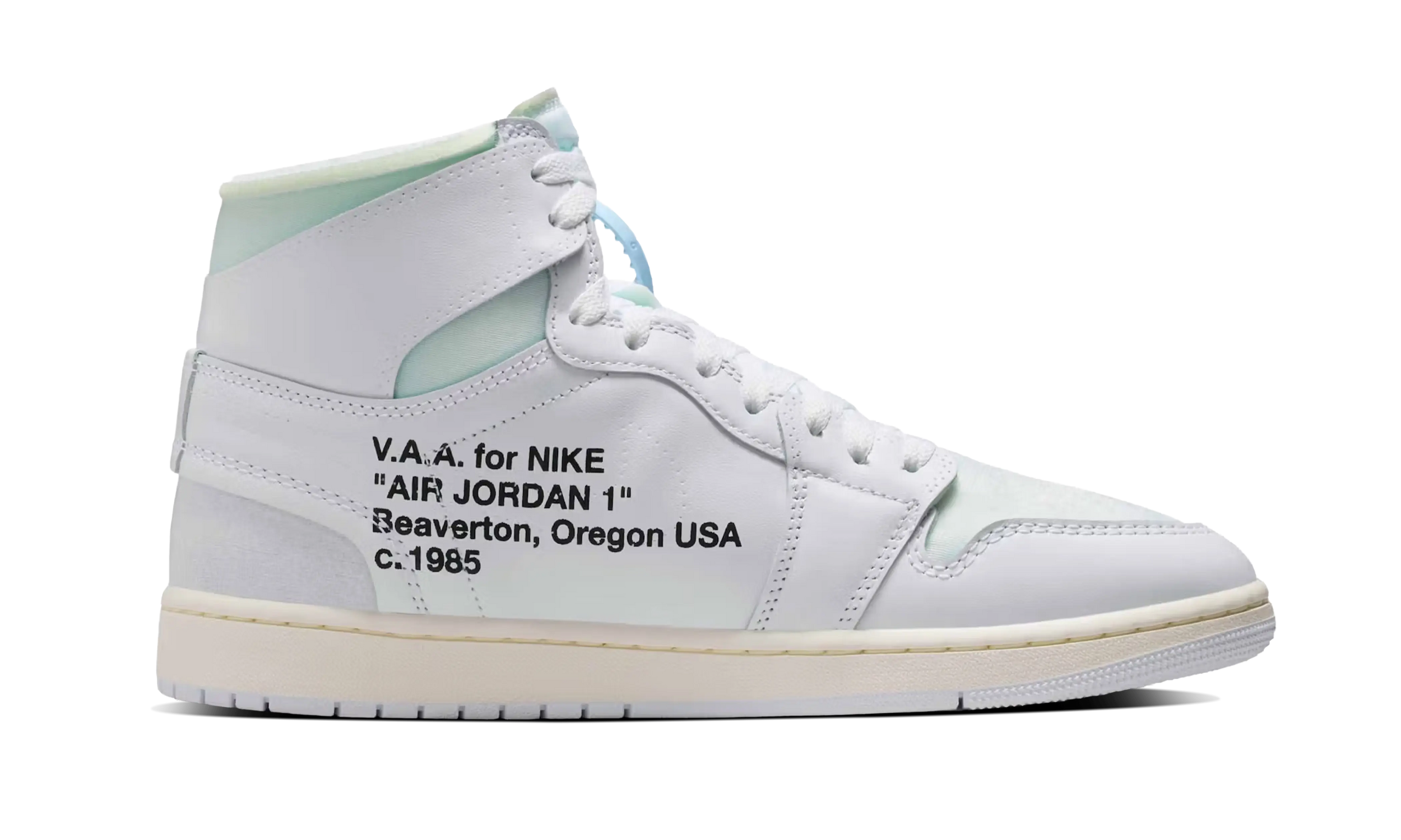 Newcop Air Jordan 1 Retro High Virgil Abloh Archive Alaska Zapatillas 2