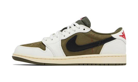 Newcop Air Jordan 1 Retro Low Og Sp Travis Scott Medium Olive (ps) Zapatillas 1