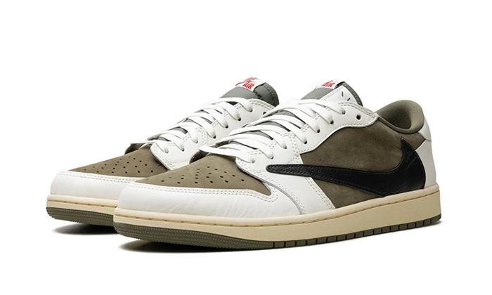 Newcop Air Jordan 1 Retro Low Og Sp Travis Scott Medium Olive Zapatillas 2