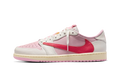 Air Jordan 1 Retro Low OG SP Travis Scott Sail Tropical Pink