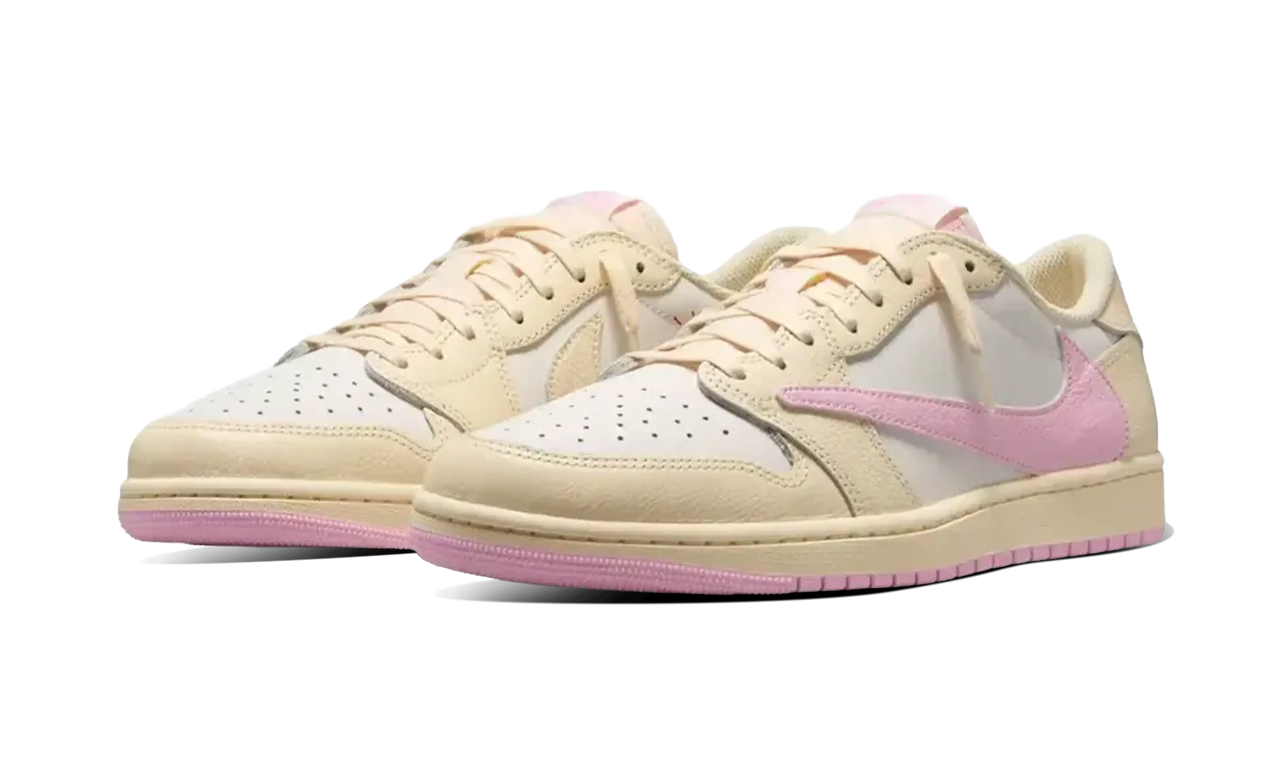 Newcop Air Jordan 1 Retro Low Og Sp Travis Scott Shy Pink Zapatillas 2