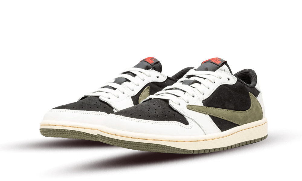 Newcop Air Jordan 1 Retro Low Og Sp X Travis Scott Olive (w) Zapatillas 2