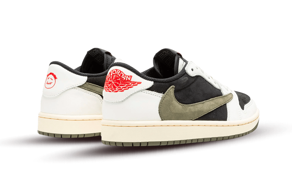 Newcop Air Jordan 1 Retro Low Og Sp X Travis Scott Olive (w) Zapatillas 3