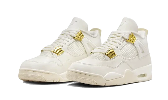 Newcop Air Jordan 4 Retro Metallic Gold Zapatillas 2