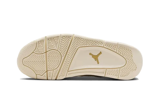 Newcop Air Jordan 4 Retro Metallic Gold Zapatillas 3