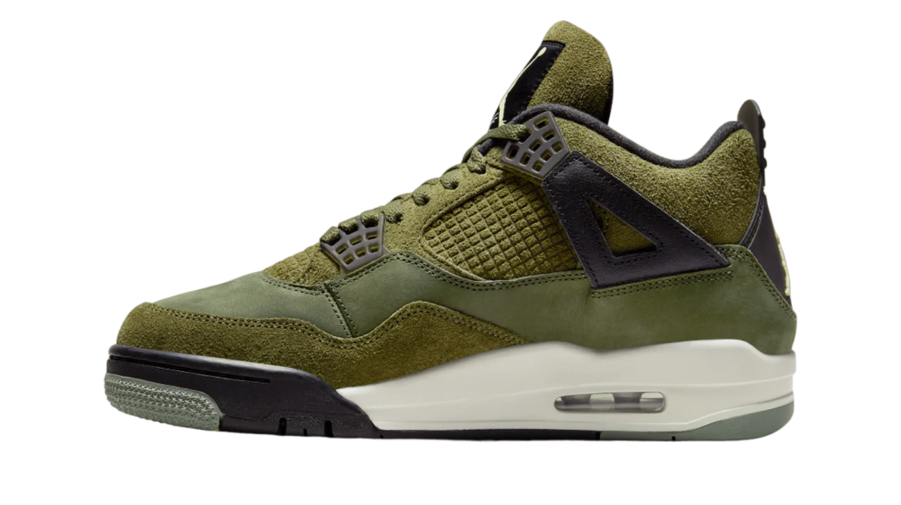 Newcop Air Jordan 4 Retro Se Craft Medium Olive Zapatillas 1