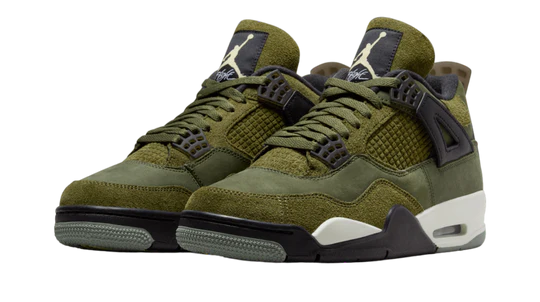 Newcop Air Jordan 4 Retro Se Craft Medium Olive Zapatillas 2