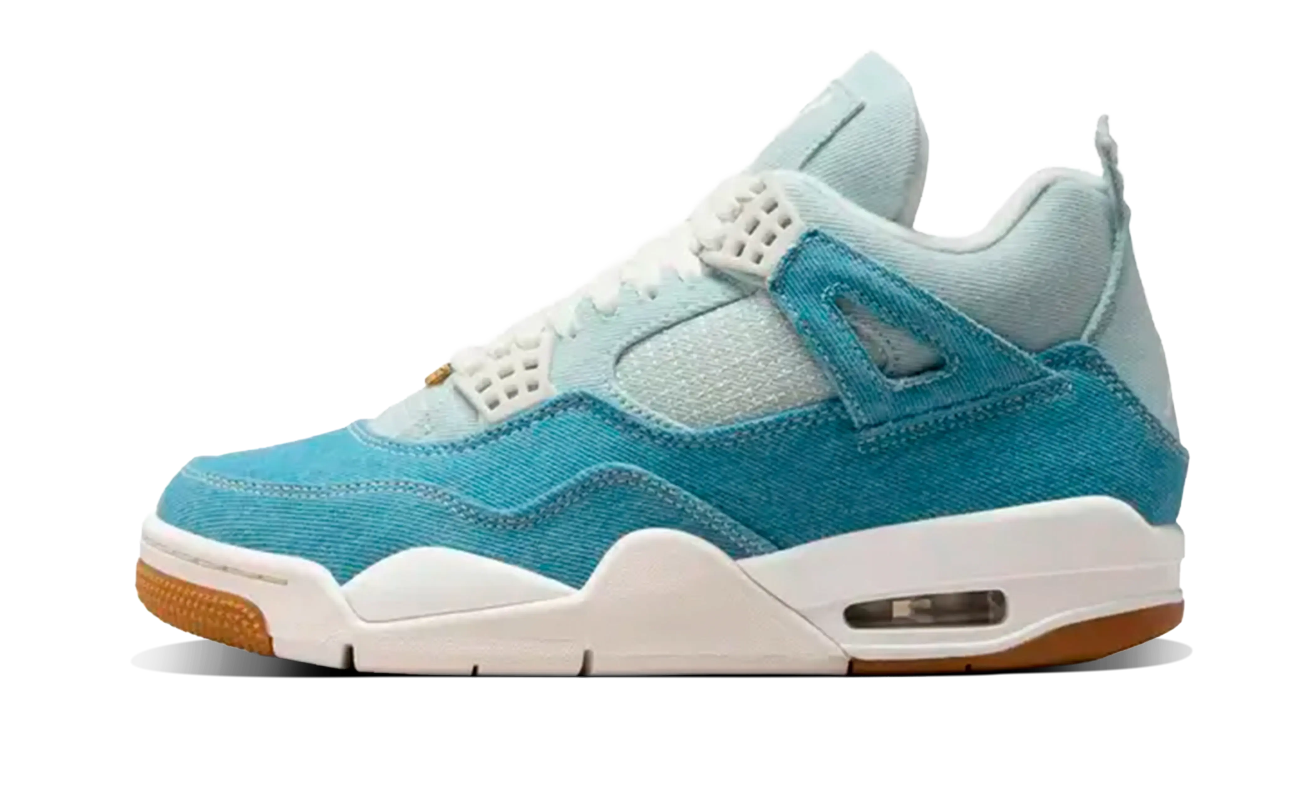 Newcop Air Jordan 4 Retro Tex Denim Worn Blue Zapatillas 1