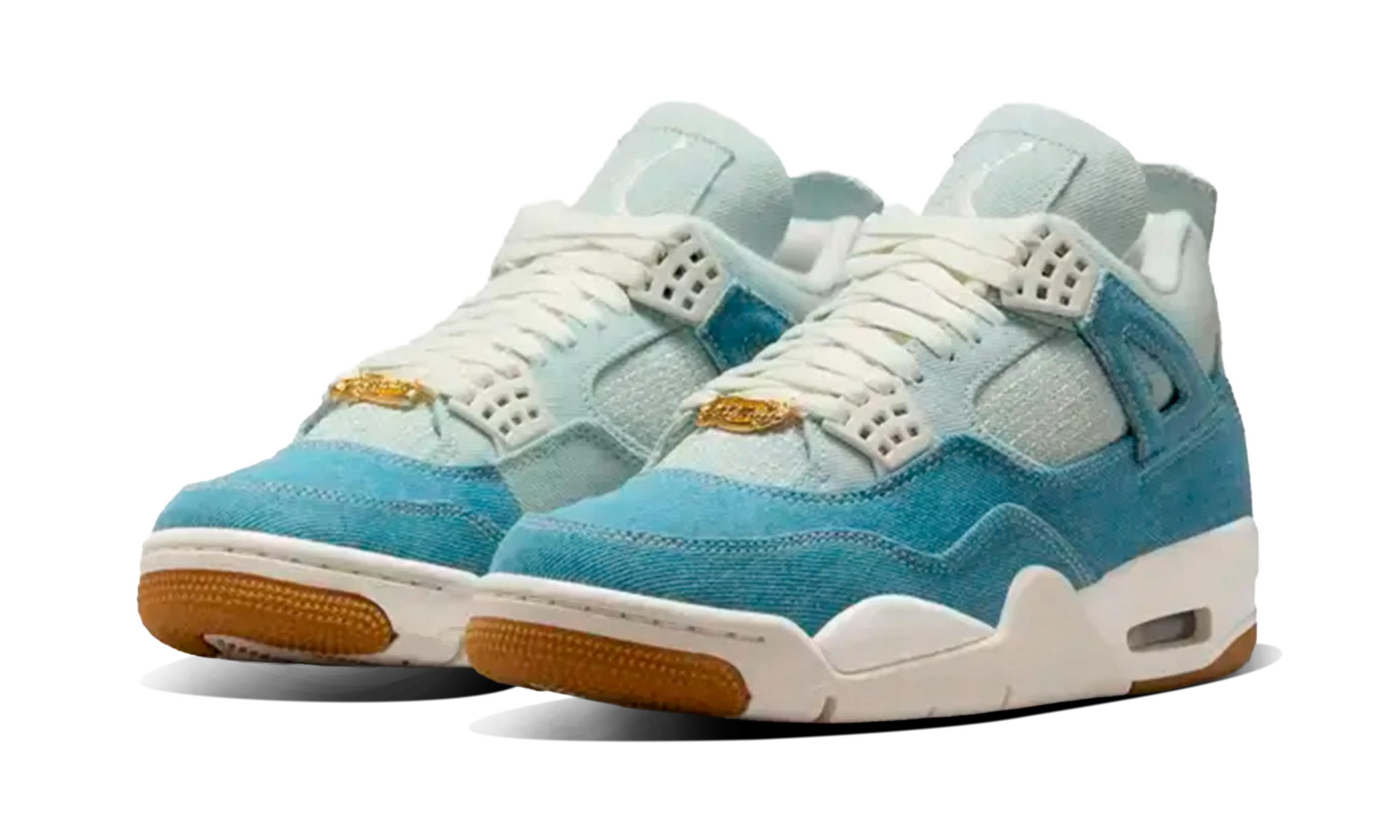 Newcop Air Jordan 4 Retro Tex Denim Worn Blue Zapatillas 2