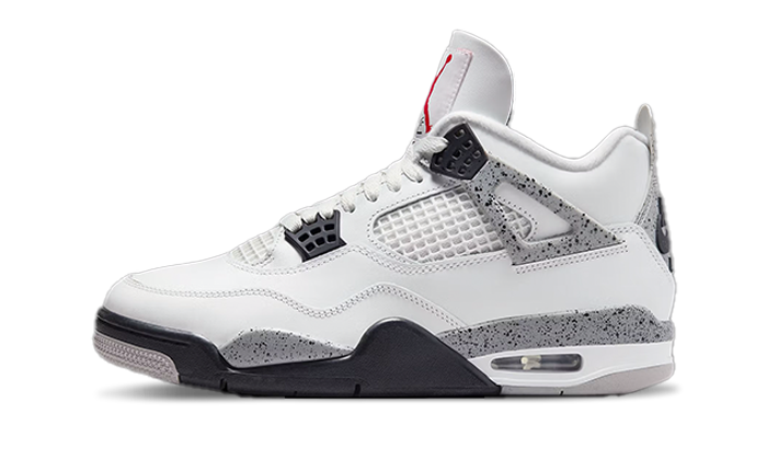Newcop Air Jordan 4 Retro White Cement Zapatillas 1