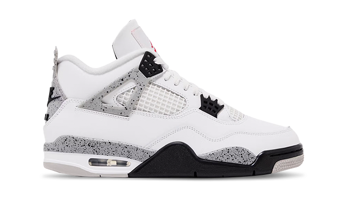 Newcop Air Jordan 4 Retro White Cement Zapatillas 3