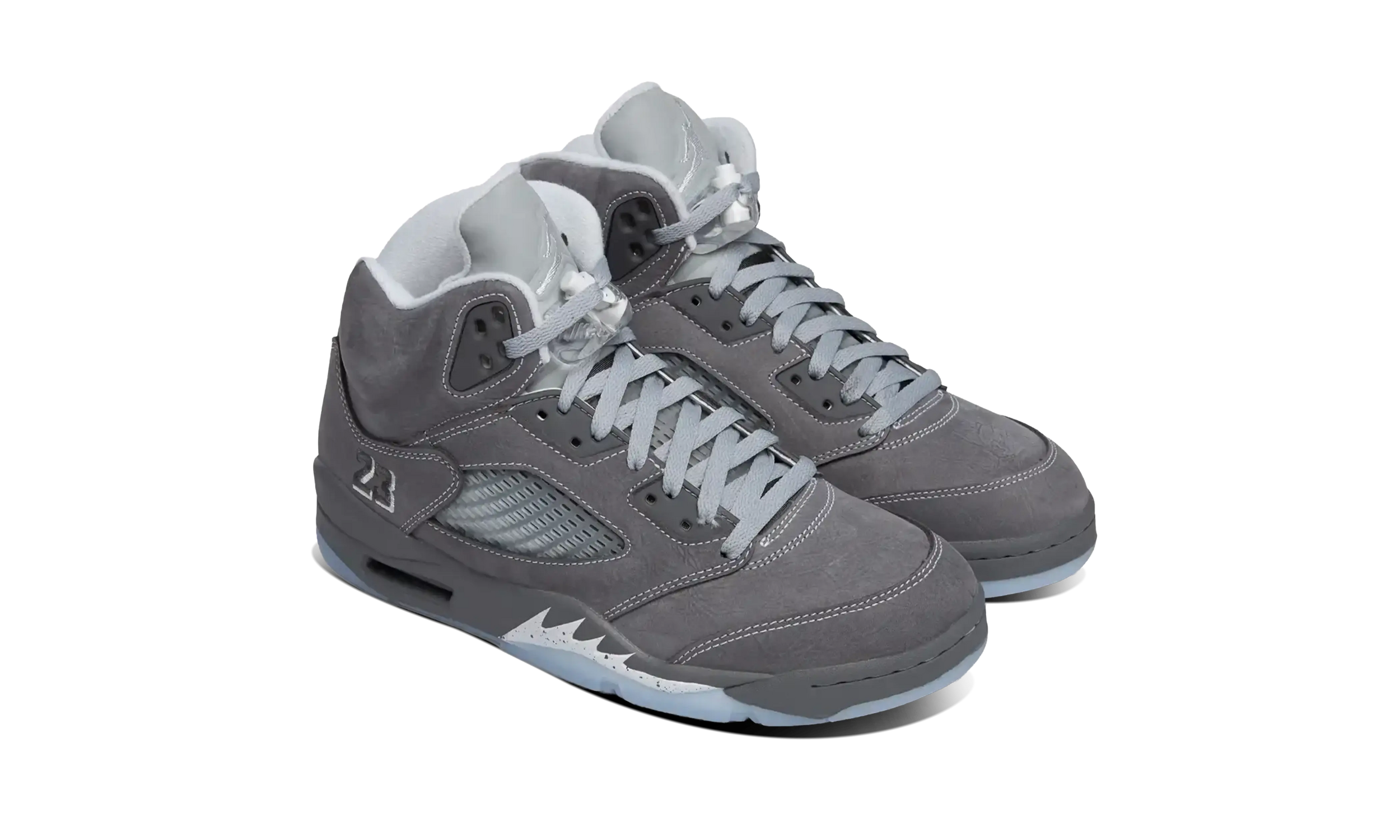 Newcop Air Jordan 5 Retro Wolf Grey Zapatillas 3