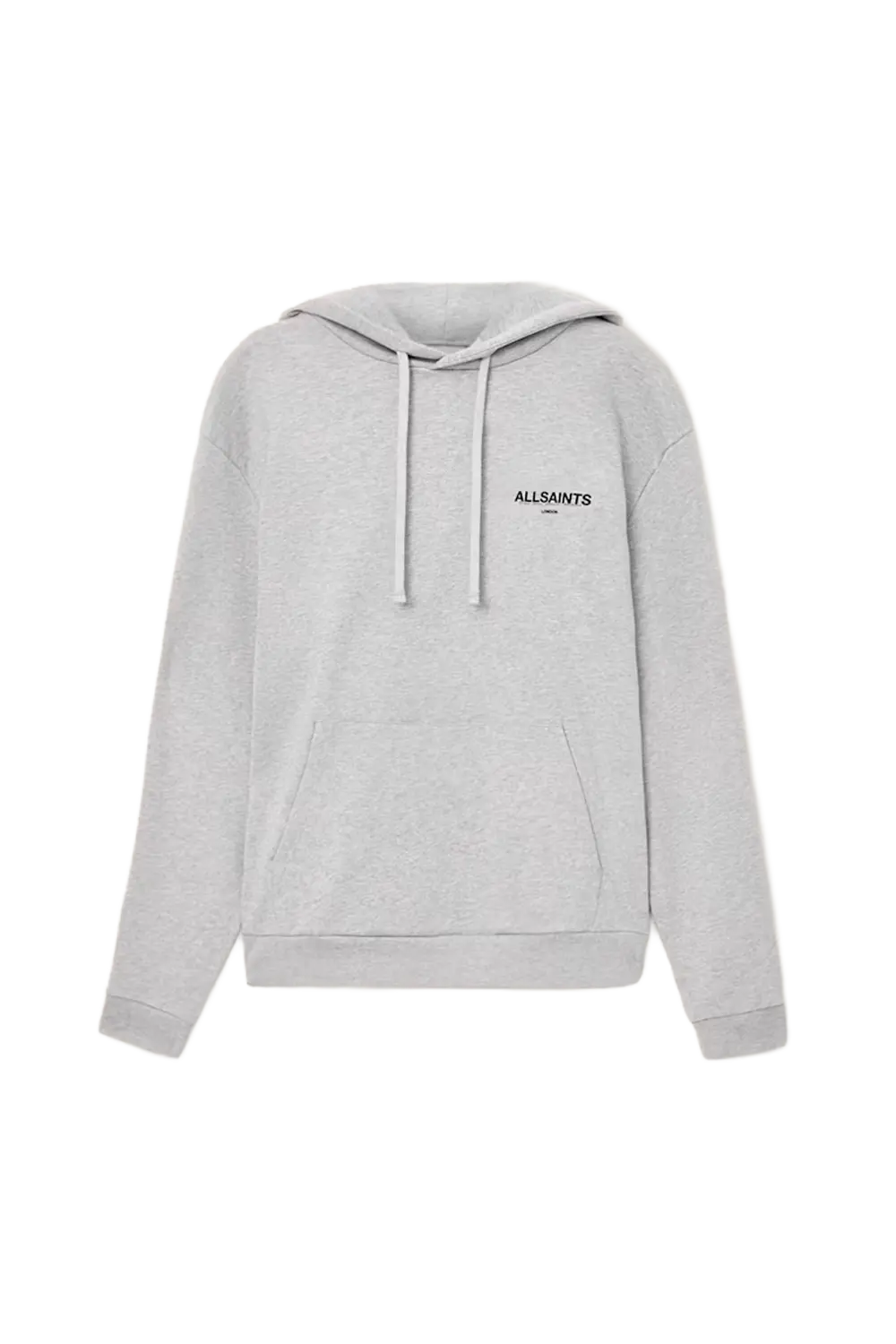 Newcop Allsaints Halcyon Hoodie Light Grey Marl Ropa 1