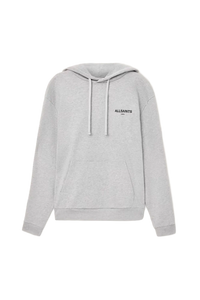 Sudadera con capucha ALLSAINTS Halcyon Hoodie Light Grey Marl