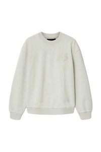 Sudadera ALLSAINTS Insignia Crew Neck Cotton Sweatshirt Sea Green