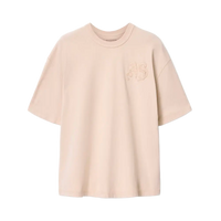 Camiseta ALLSAINTS Insignia Short Sleeve Cotton T-Shirt Crystal Pink