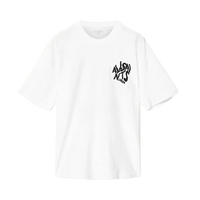 Camiseta ALLSAINTS Orlando Logo Print Oversized T-Shirt Ashen White