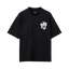 ALLSAINTS Orlando Logo Print Oversized T-Shirt Jet Black