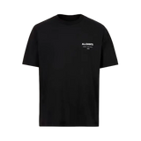 ALLSAINTS Underground Oversized Crew Neck T-Shirt Jet Black