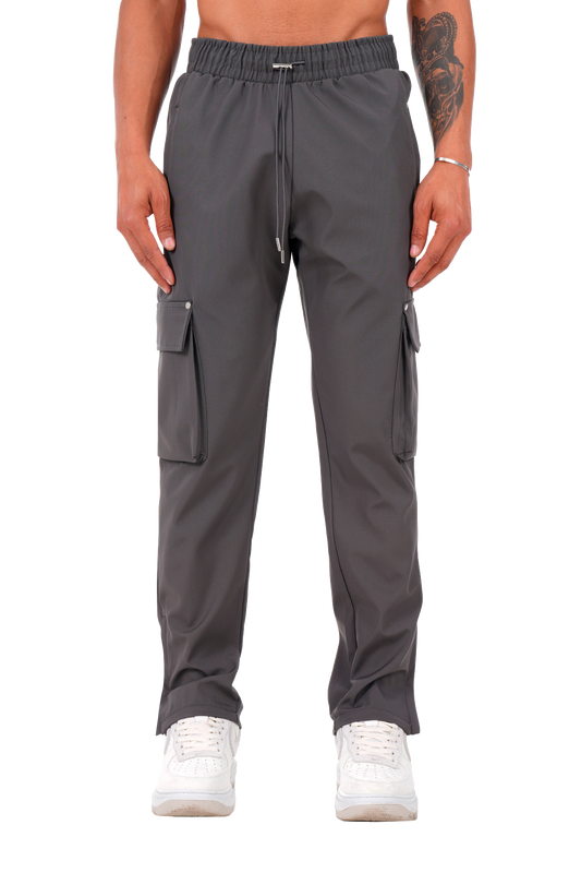 Newcop Anthracite Regular Cargo Utility Trousers Ropa 1