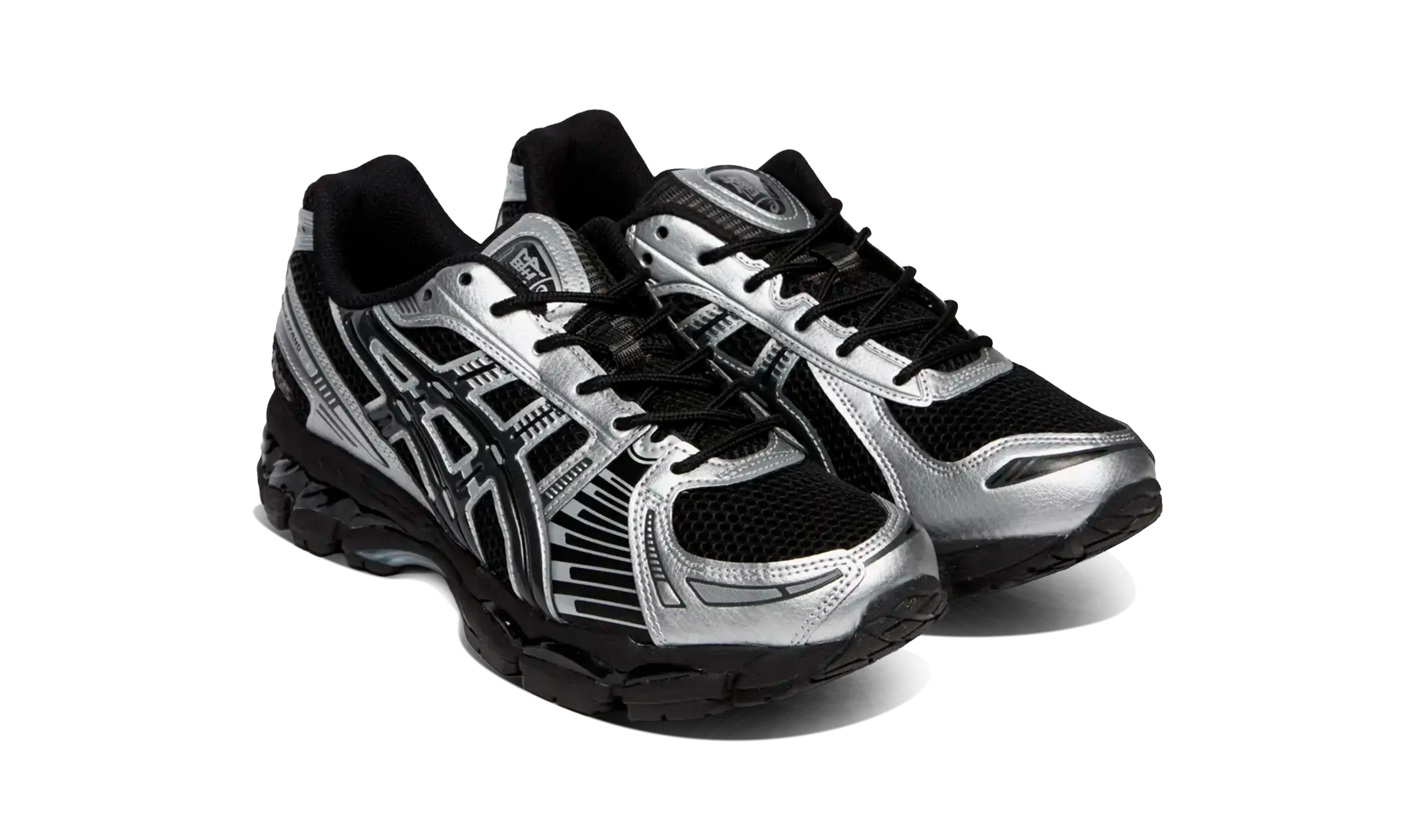 Newcop Asics Gel-kayano 12.1 Black Pure Silver Zapatillas 2