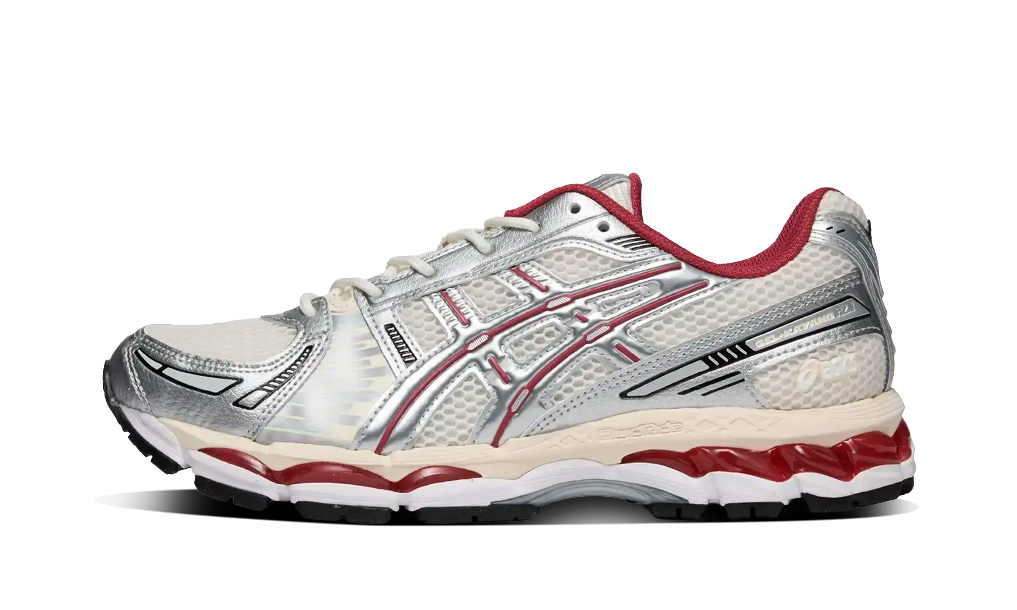 Newcop Asics Gel-kayano 12.1 Silver Burgundy Zapatillas 1