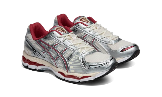 Newcop Asics Gel-kayano 12.1 Silver Burgundy Zapatillas 2