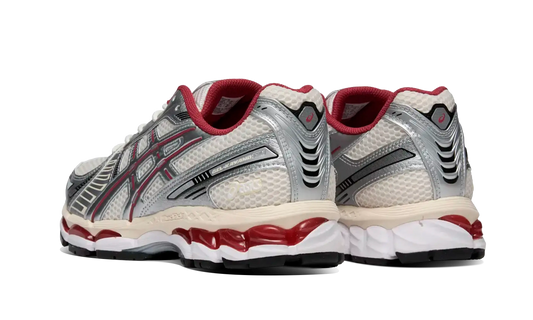 Newcop Asics Gel-kayano 12.1 Silver Burgundy Zapatillas 3