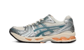 ASICS Gel-Kayano 14 Birch Pure Silver Teal Gold
