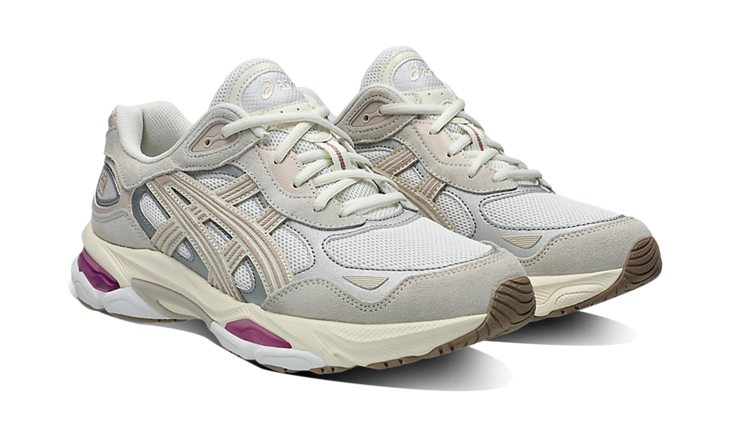 Newcop Asics Gel-nyc 2.0 White Cream Purple Zapatillas 2