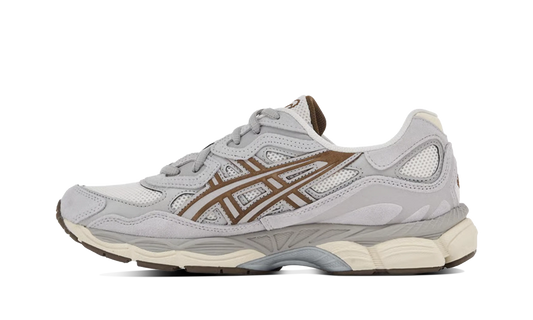 Newcop Asics Gel-nyc Cream Cement Grey Brown Zapatillas 1