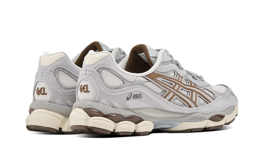 Newcop Asics Gel-nyc Cream Cement Grey Brown Zapatillas 3