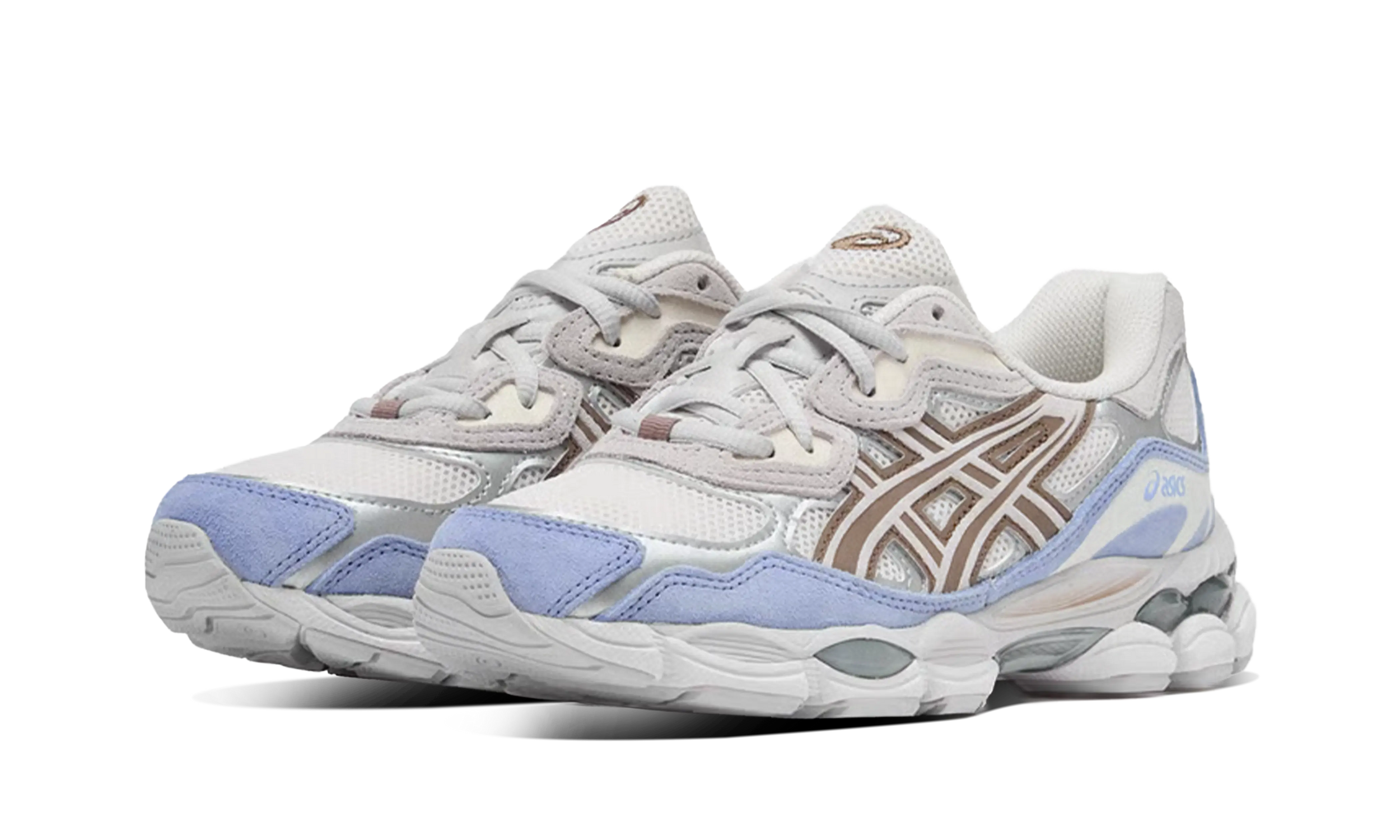 Newcop Asics Gel-nyc Cream Cloud Grey Blue Zapatillas 2