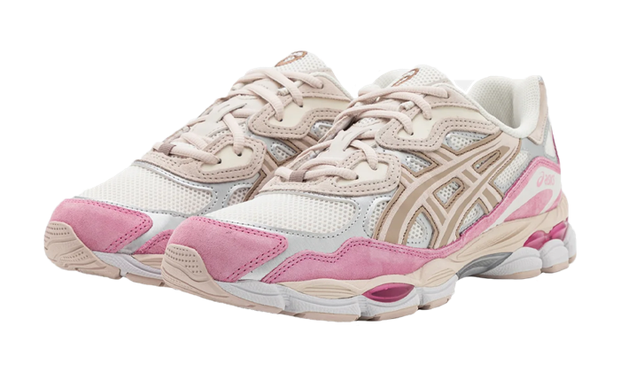 Newcop Asics Gel-nyc Cream Mineral Beige Pink Zapatillas 2