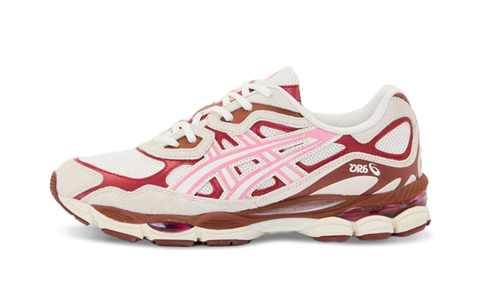 Newcop Asics Gel-nyc Cream Sweet Pink Zapatillas 1